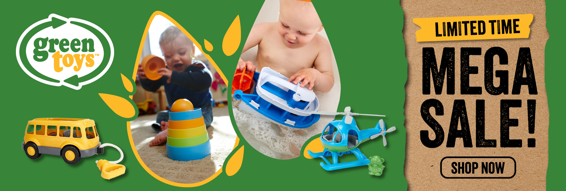 Find Here Green Toys Products
